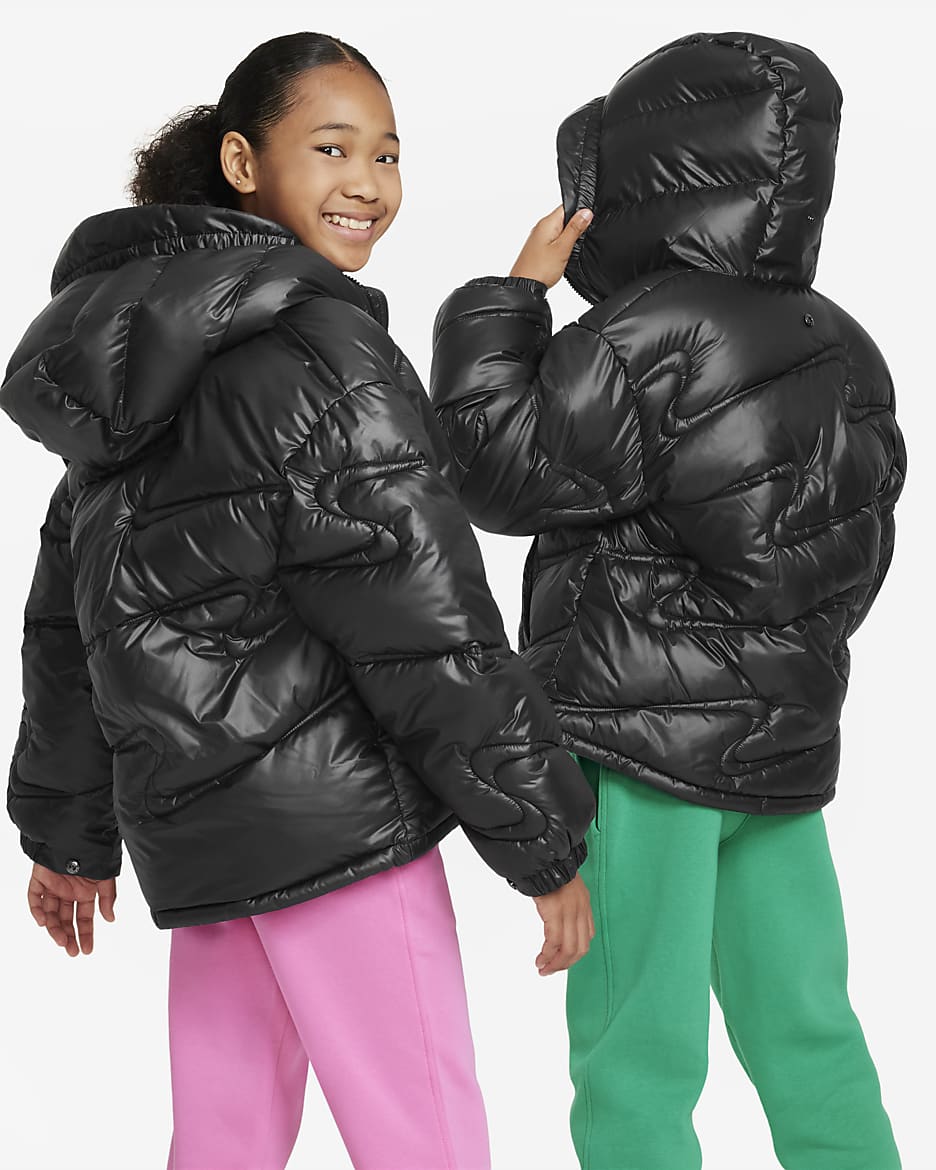 Nike padded jacket kids on sale